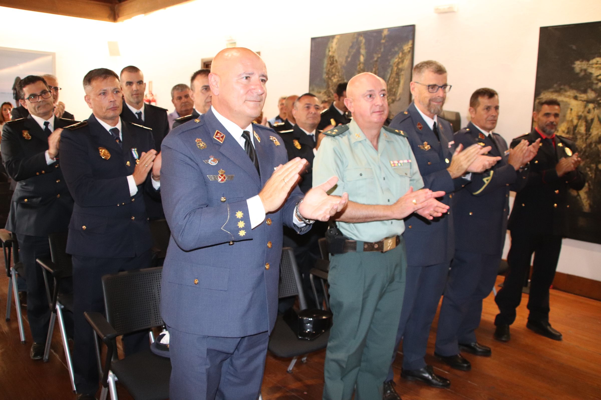 Homenaje agentes de la Policía Local