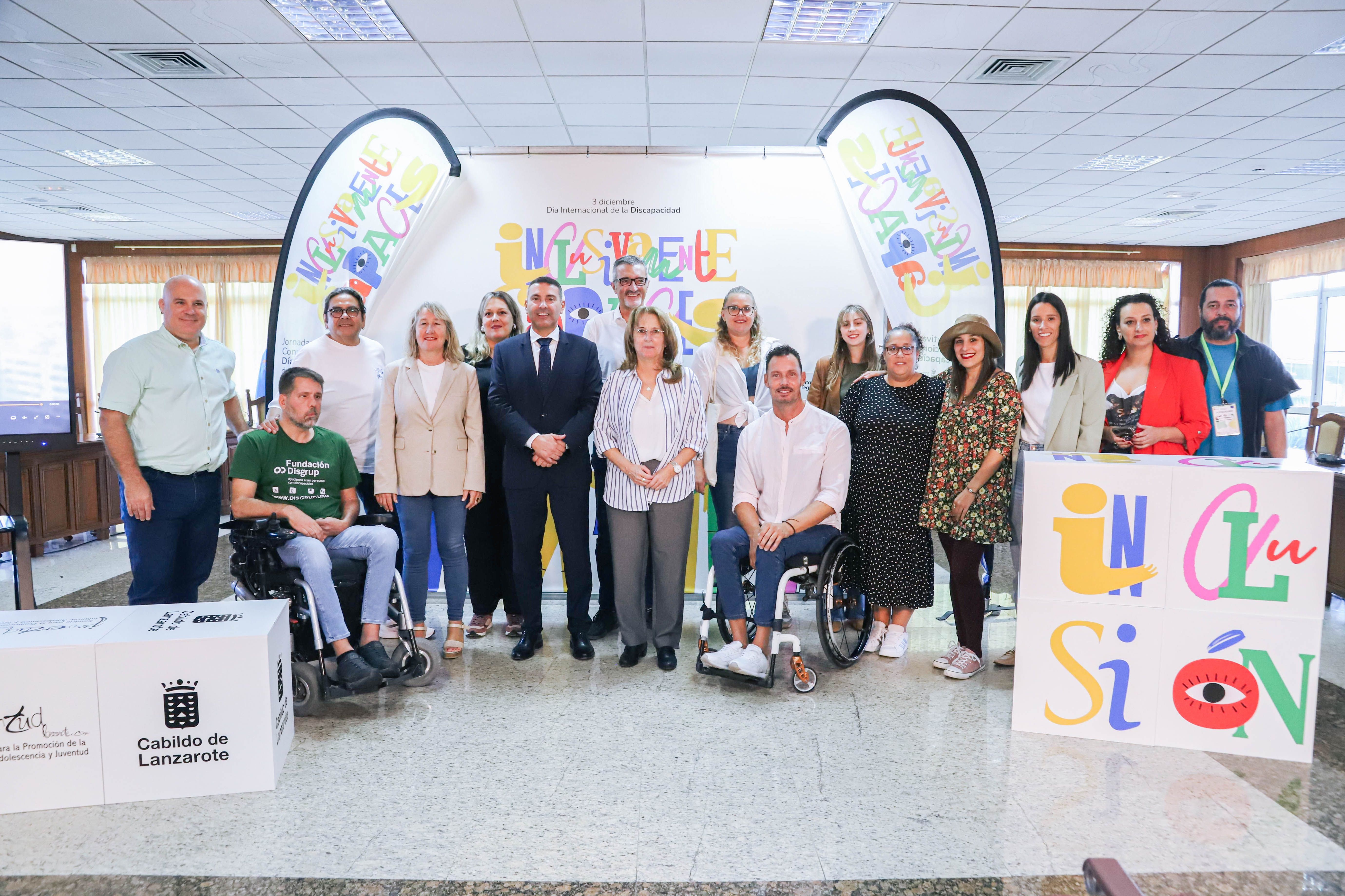 Rueda de prensa de las jornadas ‘Inclusivamente Capaces’