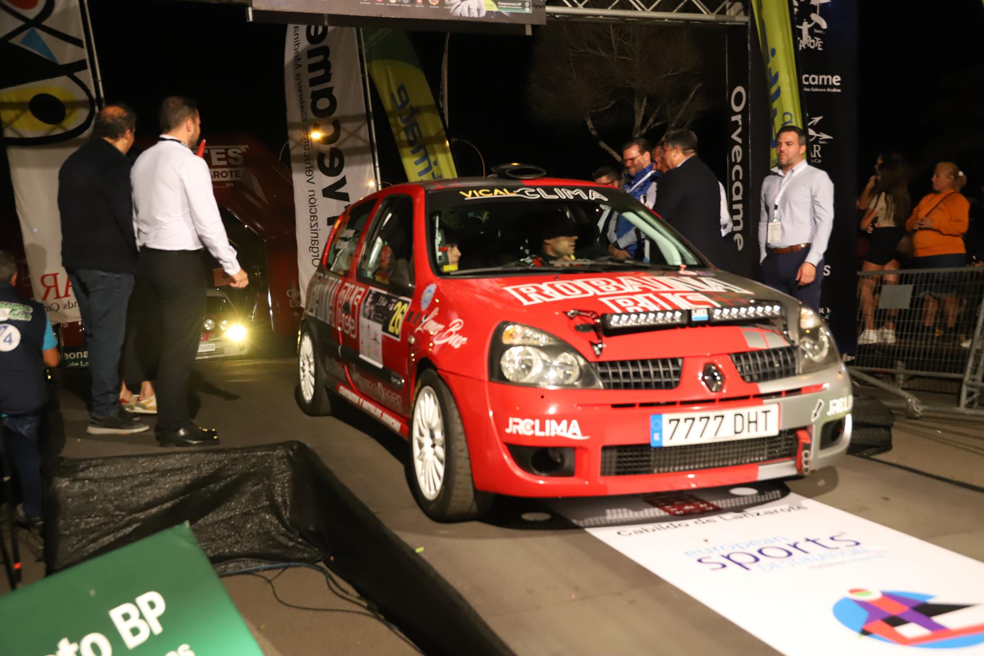 Tramo nocturno del Rally Orvecame-Isla de Lanzarote, 2023 Tramo nocturno del Rally Orvecame-Isla de Lanzarote, 2023