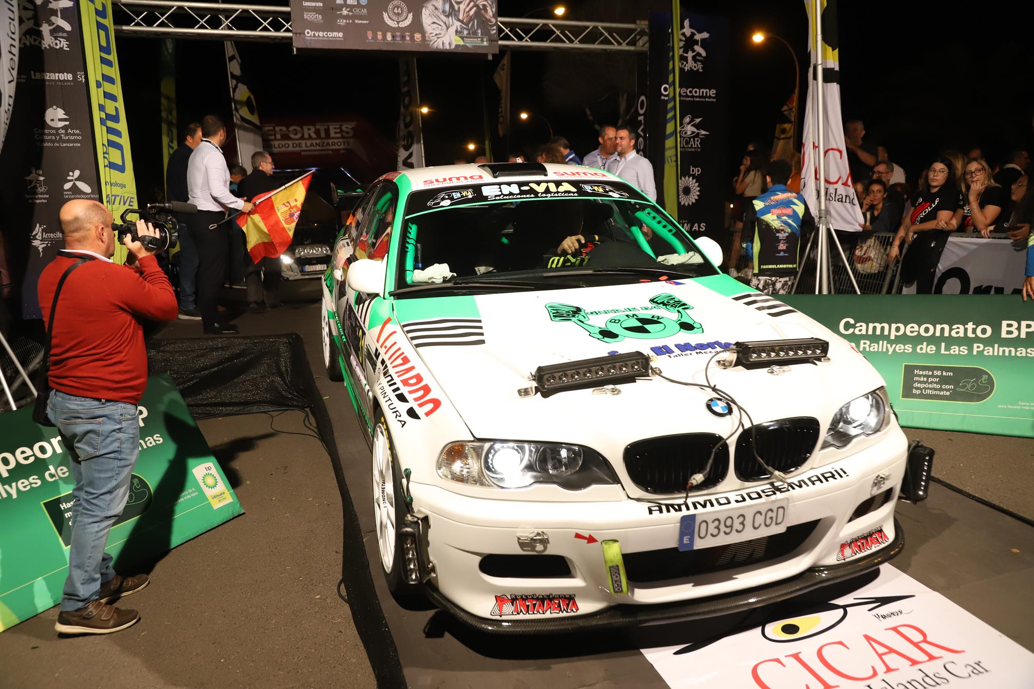 Tramo nocturno del Rally Orvecame-Isla de Lanzarote, 2023 Tramo nocturno del Rally Orvecame-Isla de Lanzarote, 2023