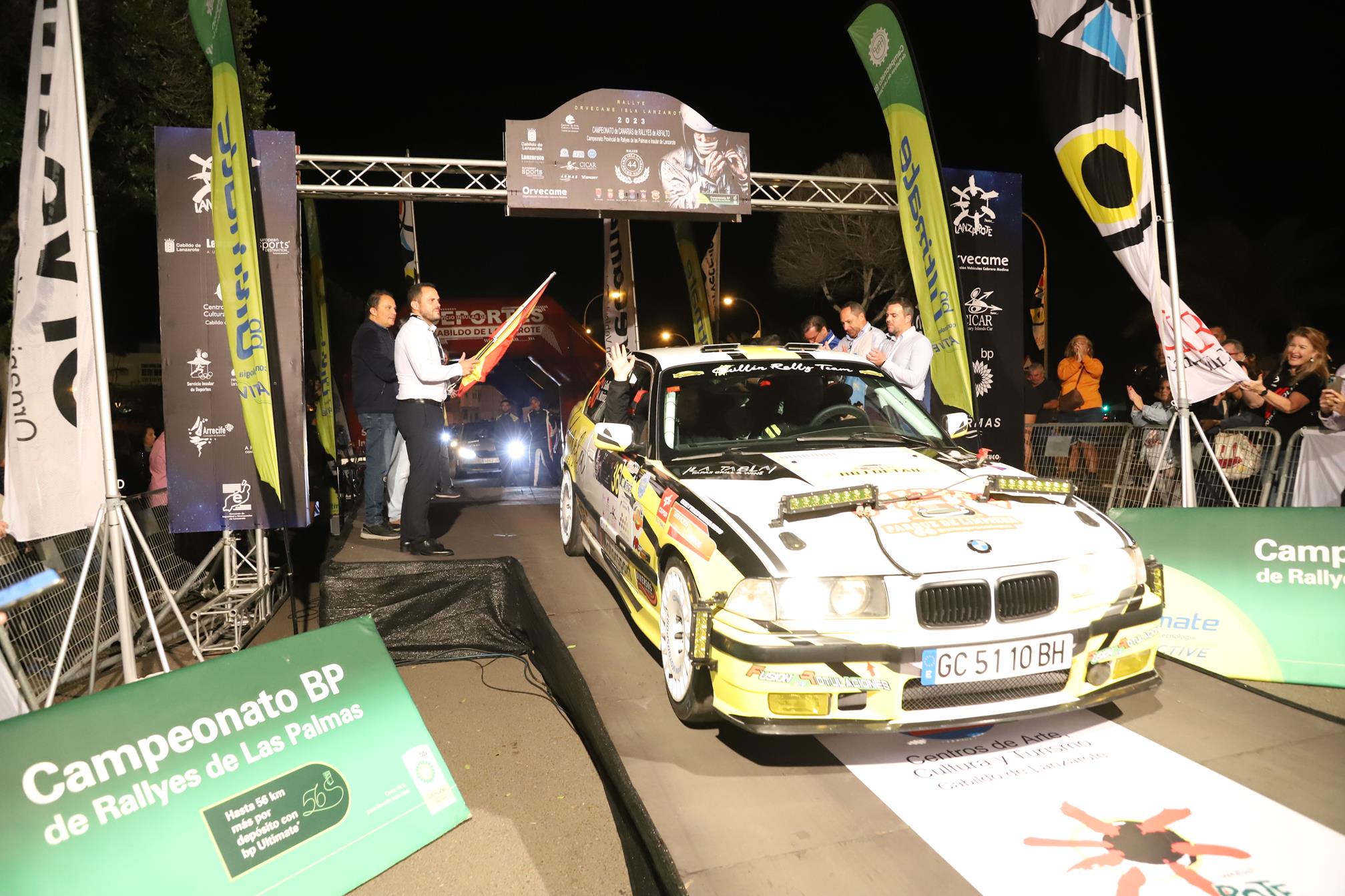Tramo nocturno del Rally Orvecame-Isla de Lanzarote, 2023 Tramo nocturno del Rally Orvecame-Isla de Lanzarote, 2023