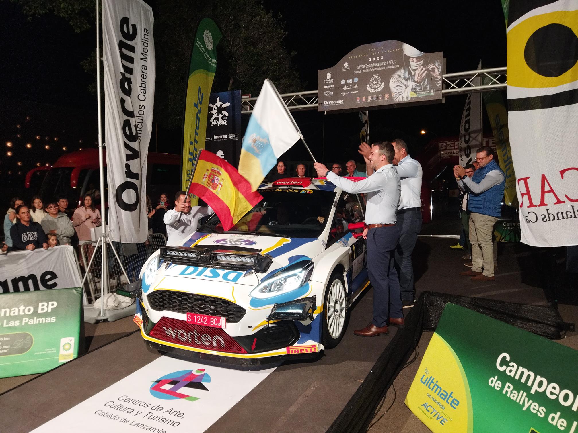 Tramo nocturno del Rally Orvecame-Isla de Lanzarote, 2023 Tramo nocturno del Rally Orvecame-Isla de Lanzarote, 2023