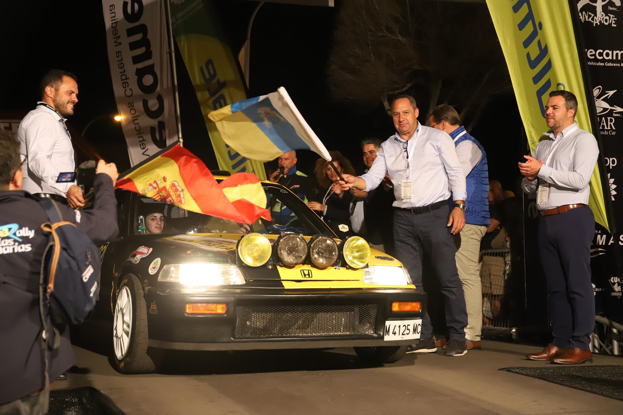 Tramo nocturno del Rally Orvecame-Isla de Lanzarote, 2023 Tramo nocturno del Rally Orvecame-Isla de Lanzarote, 2023
