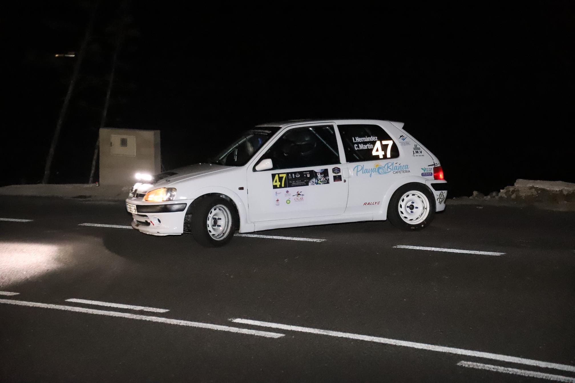 Tramo nocturno del Rally Orvecame-Isla de Lanzarote, 2023 Tramo nocturno del Rally Orvecame-Isla de Lanzarote, 2023
