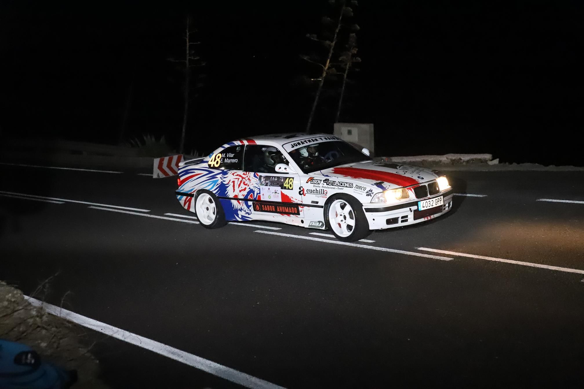 Tramo nocturno del Rally Orvecame-Isla de Lanzarote, 2023 Tramo nocturno del Rally Orvecame-Isla de Lanzarote, 2023