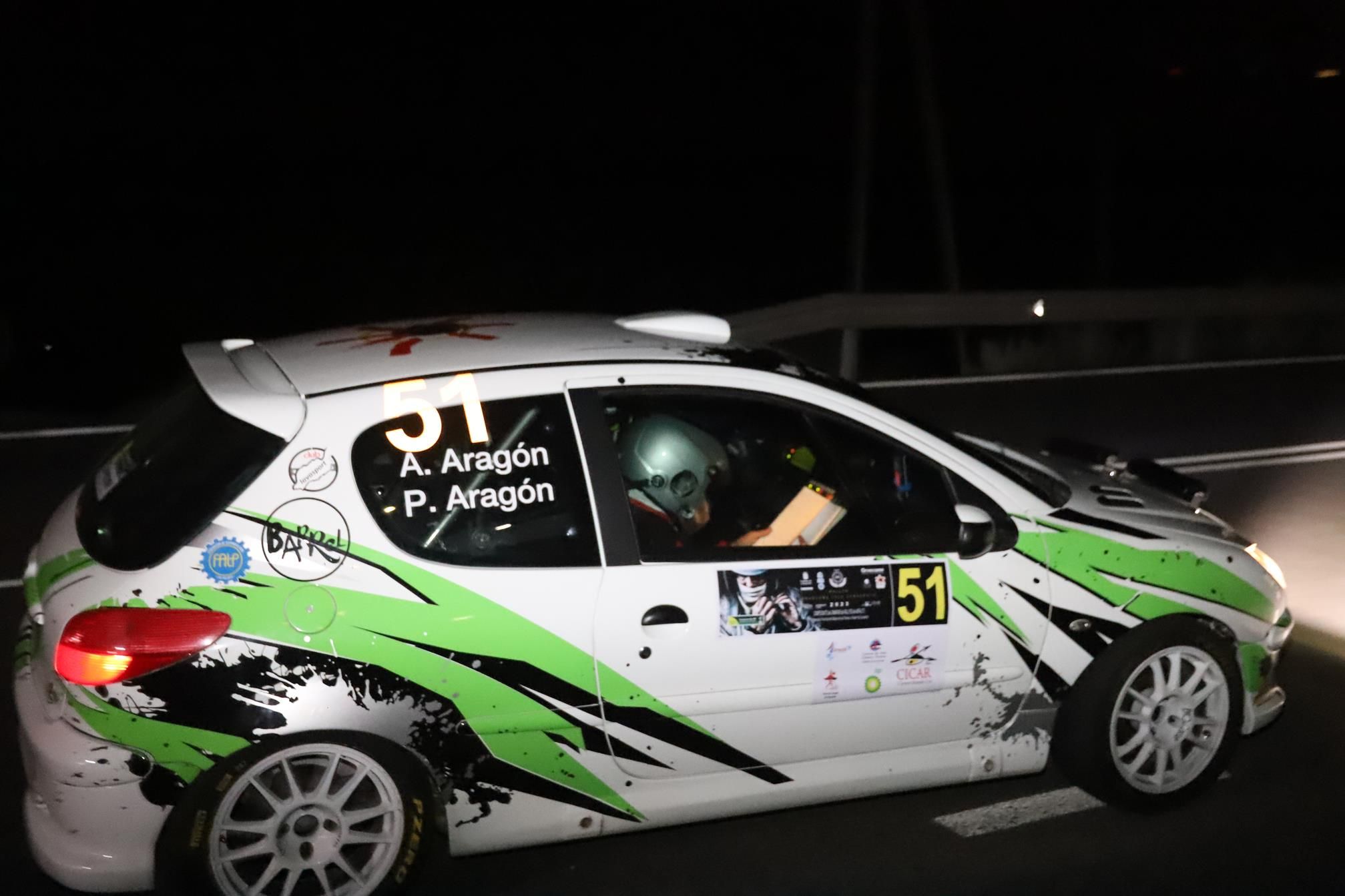 Tramo nocturno del Rally Orvecame-Isla de Lanzarote, 2023 Tramo nocturno del Rally Orvecame-Isla de Lanzarote, 2023