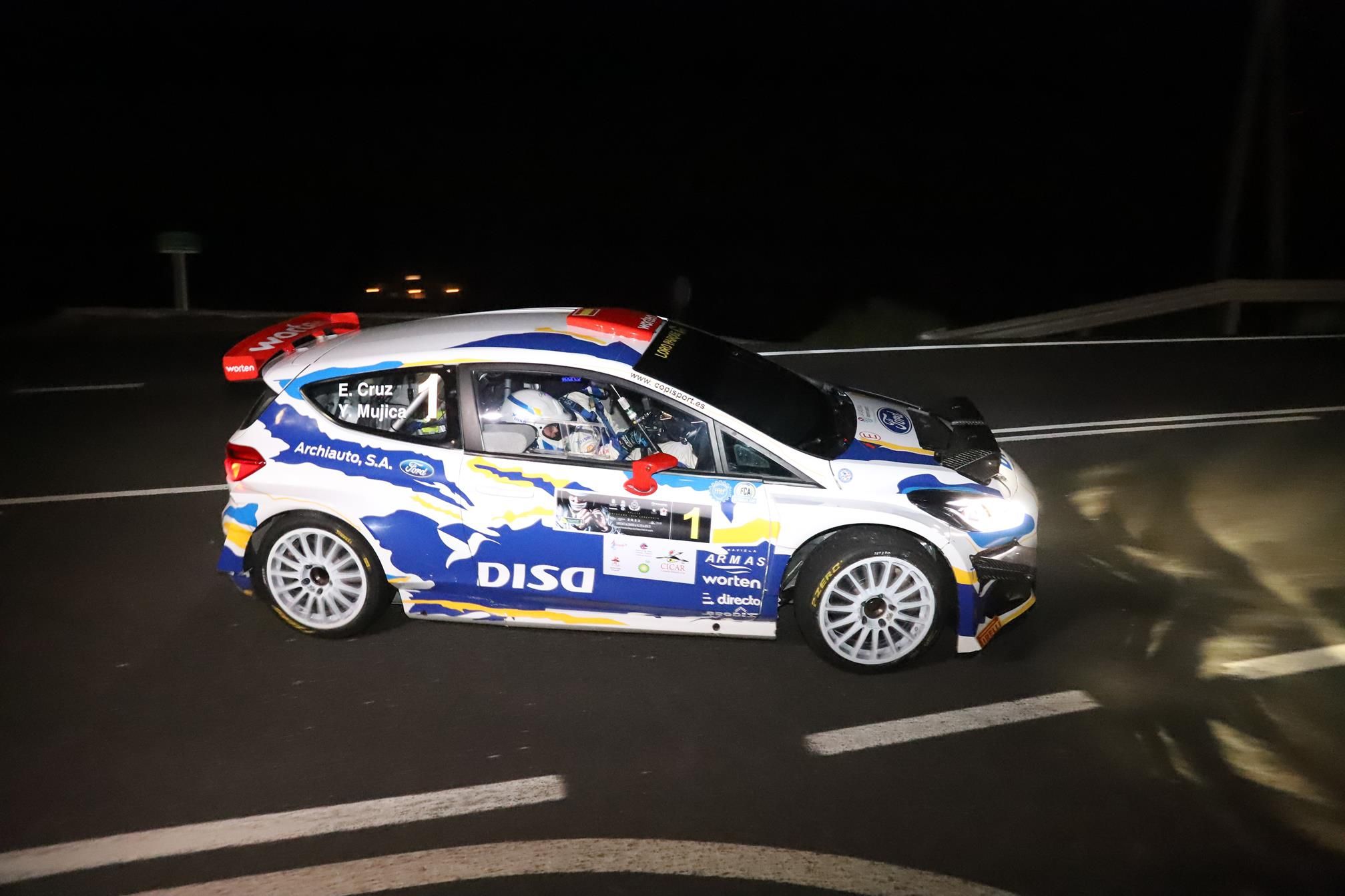 Tramo nocturno del Rally Orvecame-Isla de Lanzarote, 2023 Tramo nocturno del Rally Orvecame-Isla de Lanzarote, 2023