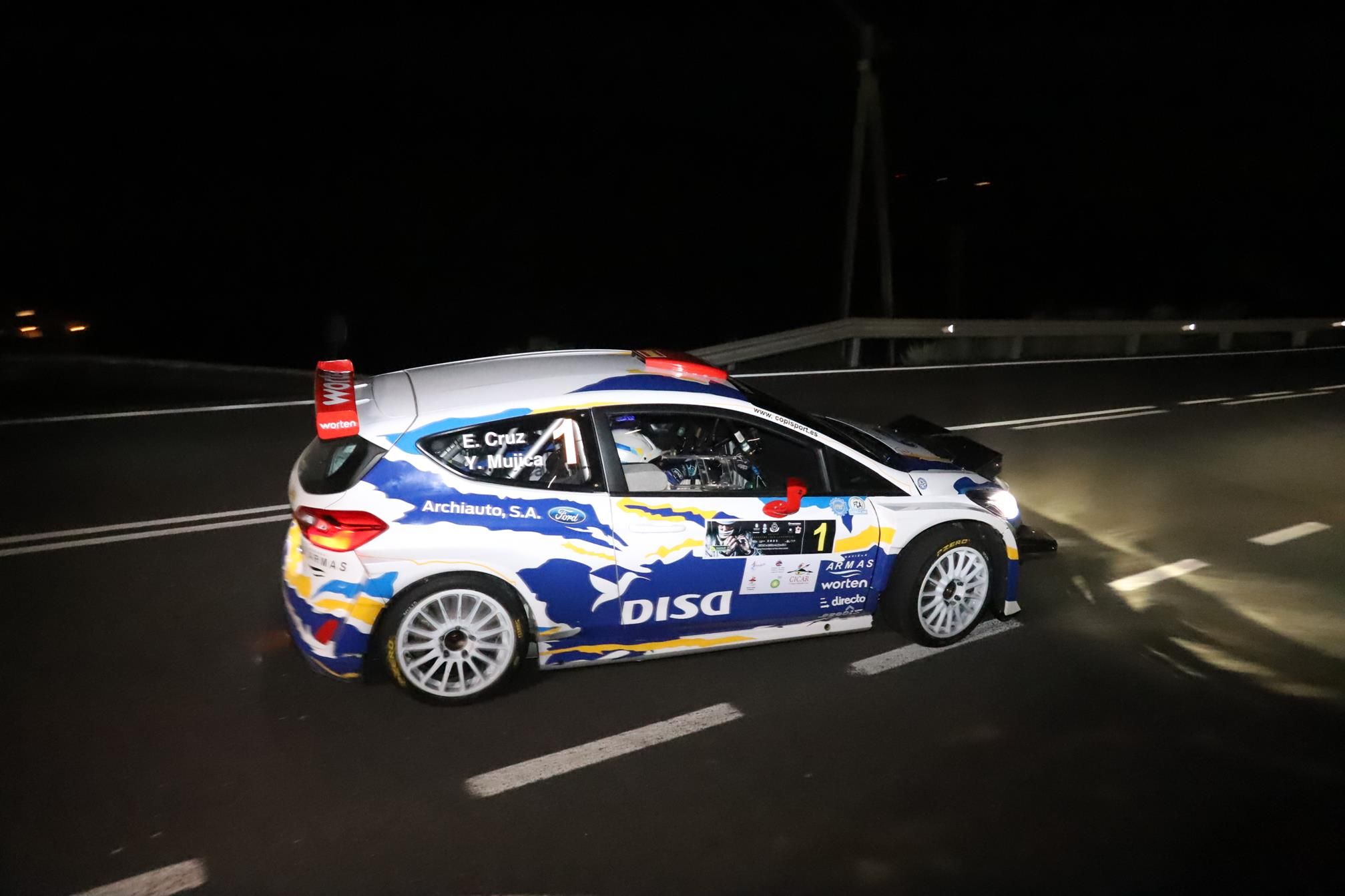 Tramo nocturno del Rally Orvecame-Isla de Lanzarote, 2023 Tramo nocturno del Rally Orvecame-Isla de Lanzarote, 2023