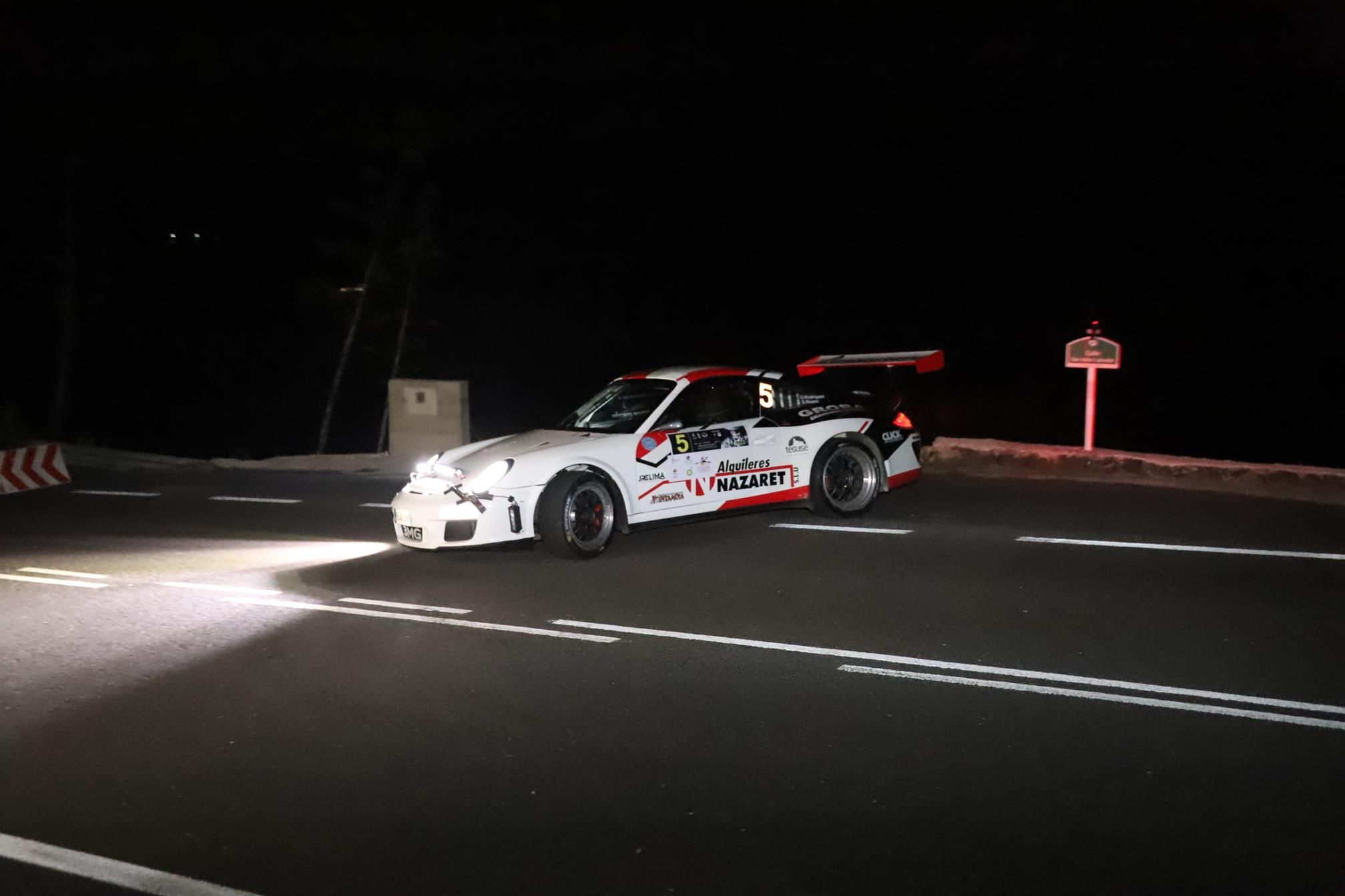 Tramo nocturno del Rally Orvecame-Isla de Lanzarote, 2023 Tramo nocturno del Rally Orvecame-Isla de Lanzarote, 2023