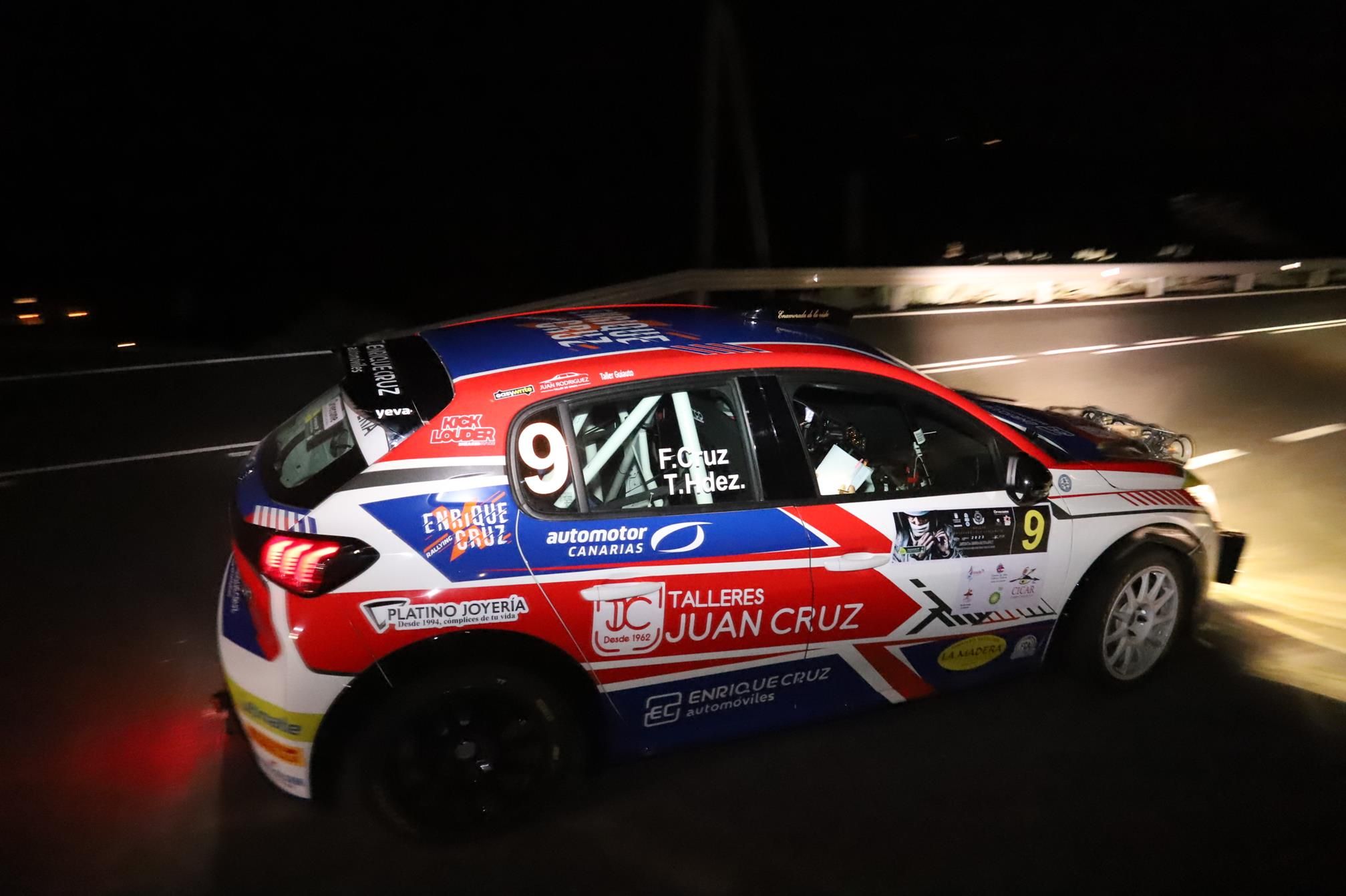 Tramo nocturno del Rally Orvecame-Isla de Lanzarote, 2023 Tramo nocturno del Rally Orvecame-Isla de Lanzarote, 2023