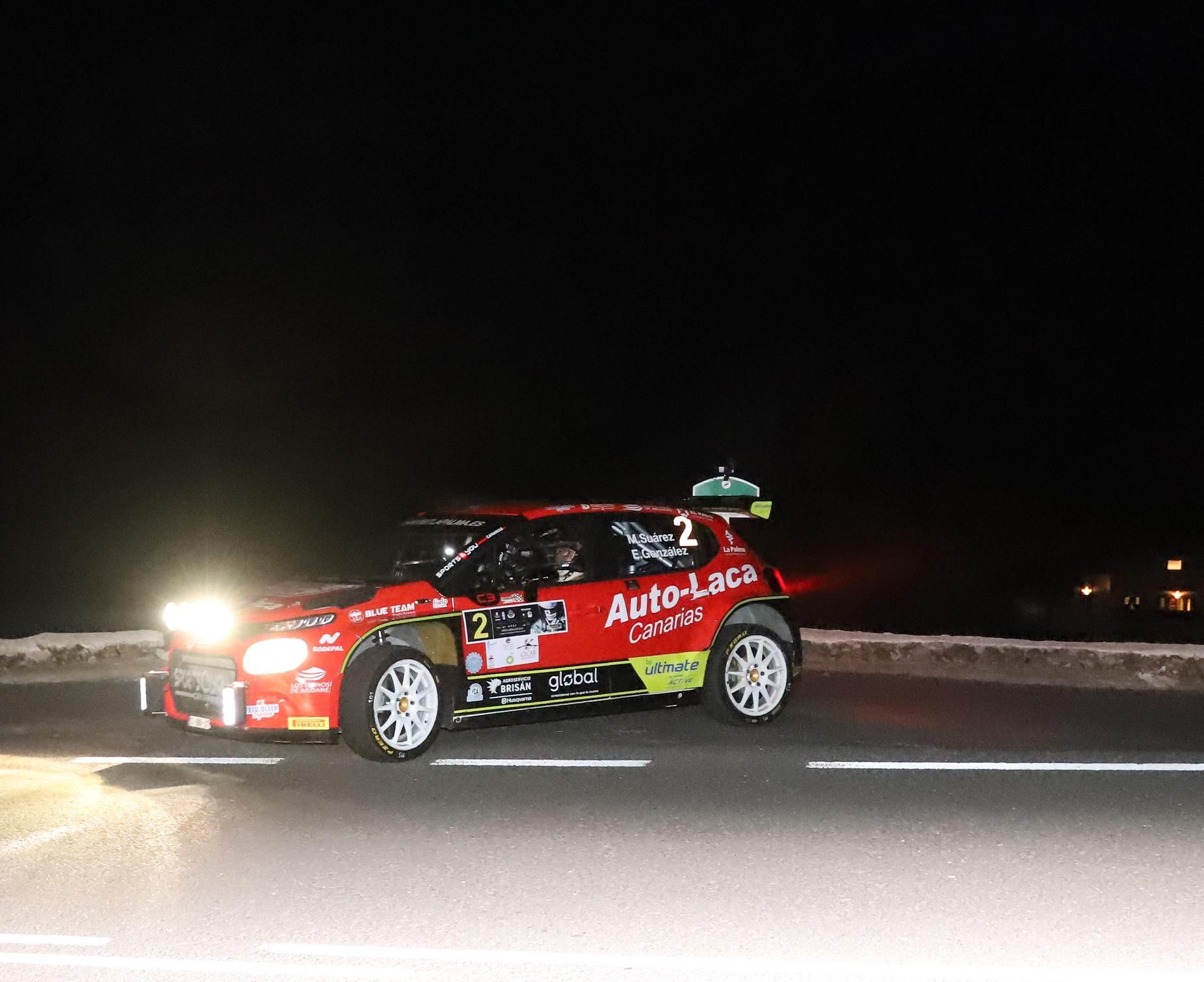 Tramo nocturno del Rally Orvecame-Isla de Lanzarote, 2023 Tramo nocturno del Rally Orvecame-Isla de Lanzarote, 2023