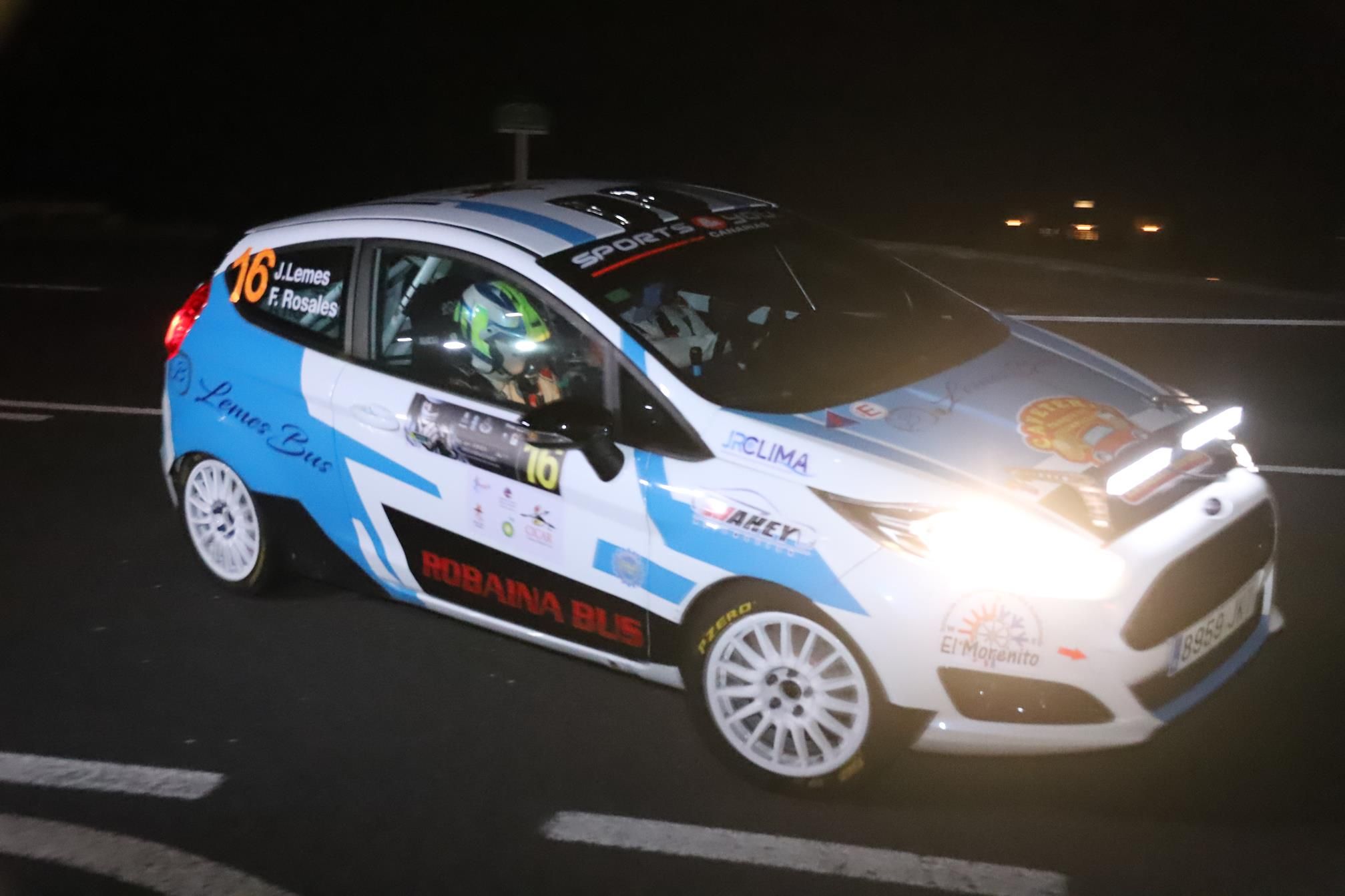 Tramo nocturno del Rally Orvecame-Isla de Lanzarote, 2023 Tramo nocturno del Rally Orvecame-Isla de Lanzarote, 2023