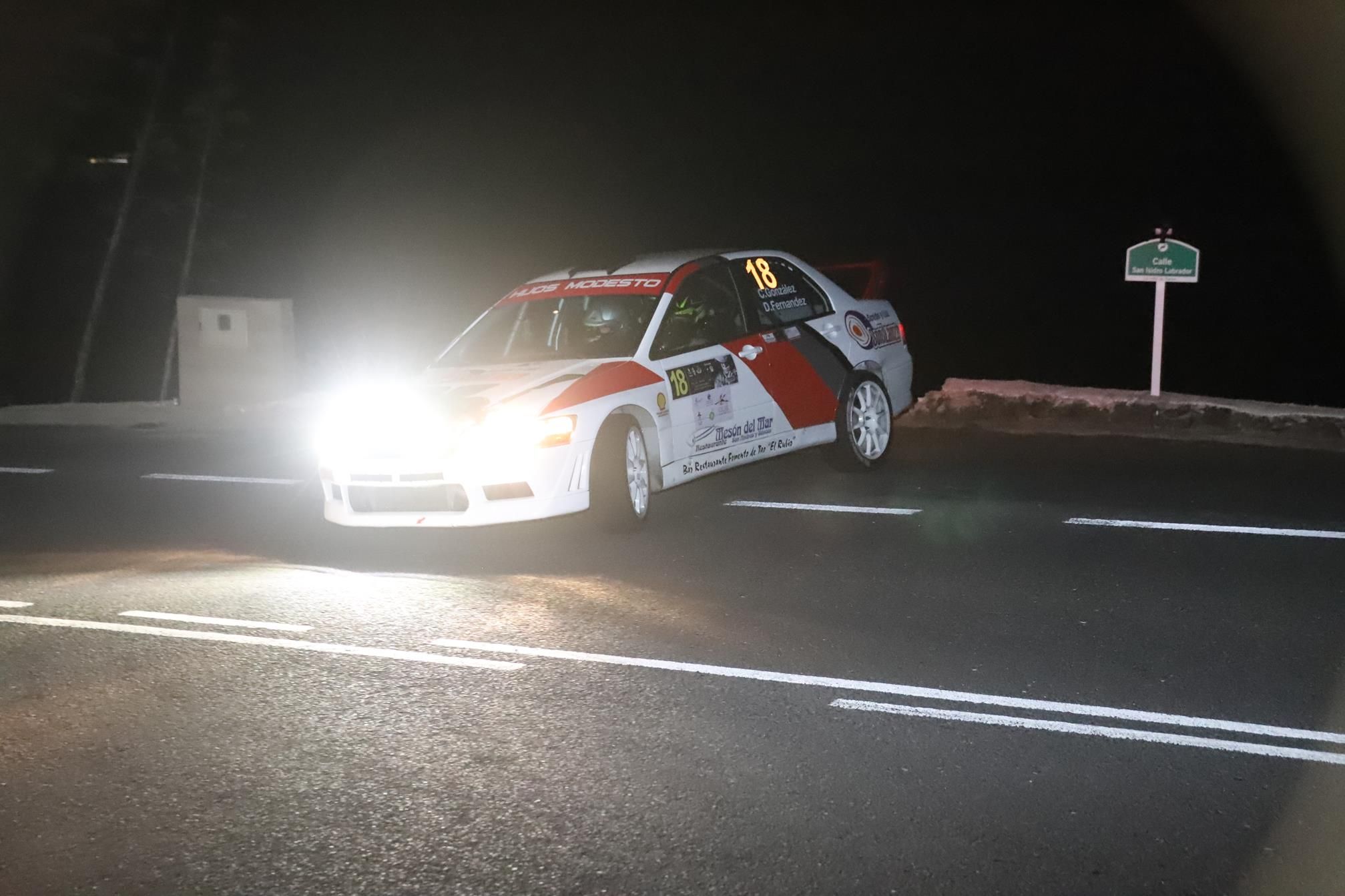 Tramo nocturno del Rally Orvecame-Isla de Lanzarote, 2023 Tramo nocturno del Rally Orvecame-Isla de Lanzarote, 2023
