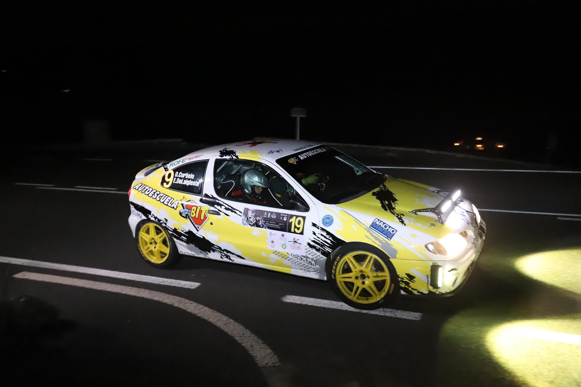 Tramo nocturno del Rally Orvecame-Isla de Lanzarote, 2023 Tramo nocturno del Rally Orvecame-Isla de Lanzarote, 2023