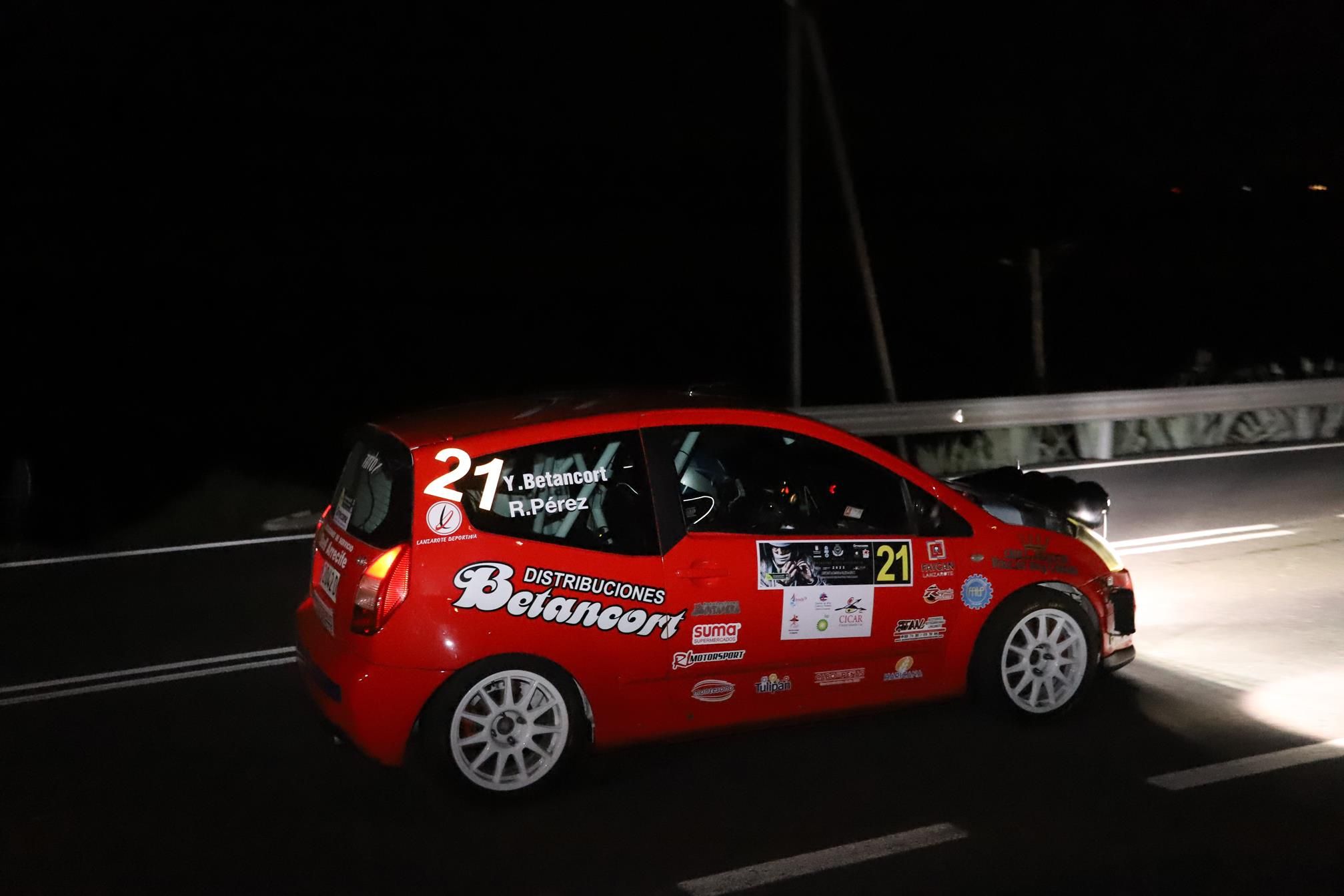 Tramo nocturno del Rally Orvecame-Isla de Lanzarote, 2023 Tramo nocturno del Rally Orvecame-Isla de Lanzarote, 2023