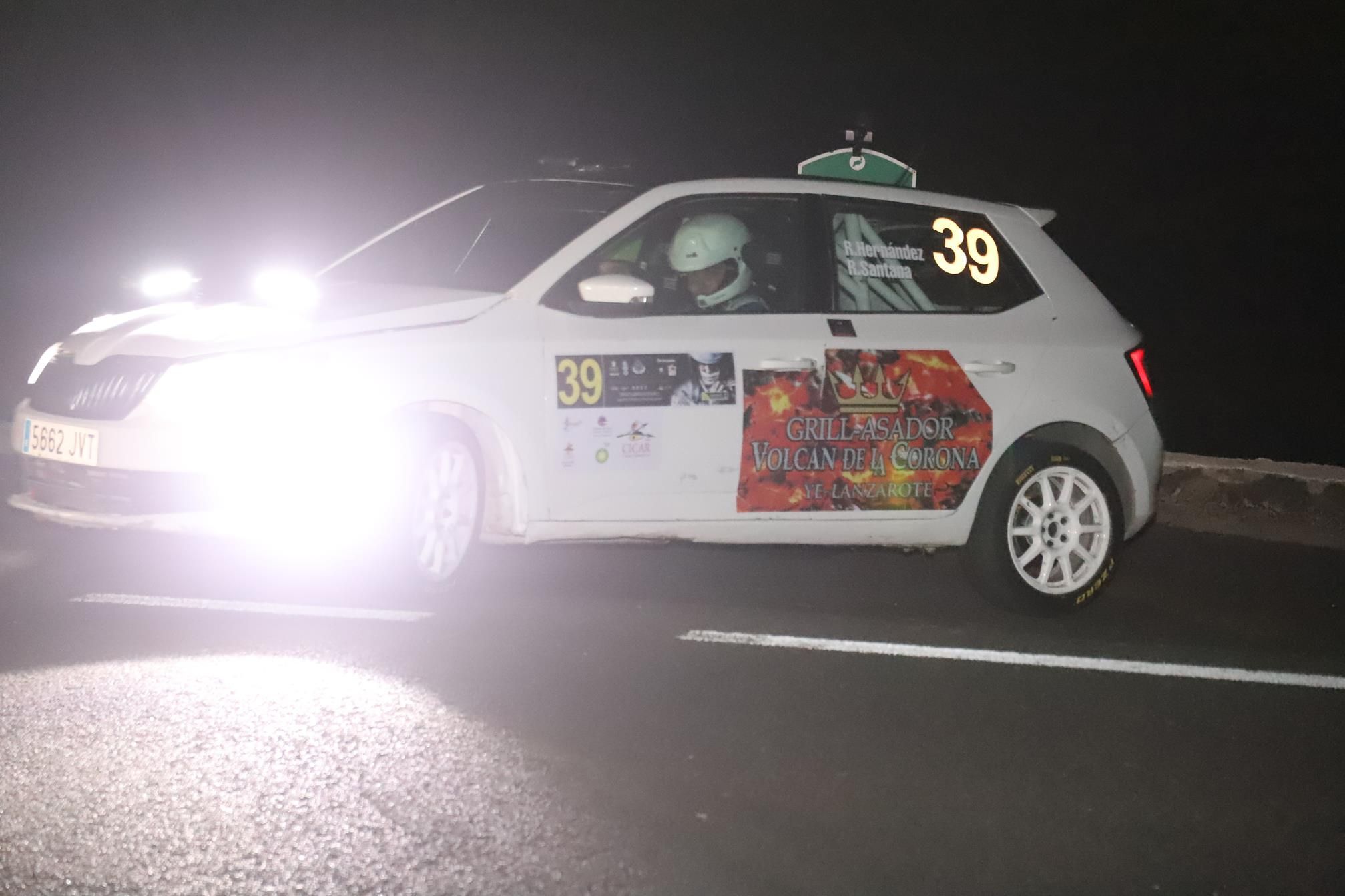 Tramo nocturno del Rally Orvecame-Isla de Lanzarote, 2023 Tramo nocturno del Rally Orvecame-Isla de Lanzarote, 2023