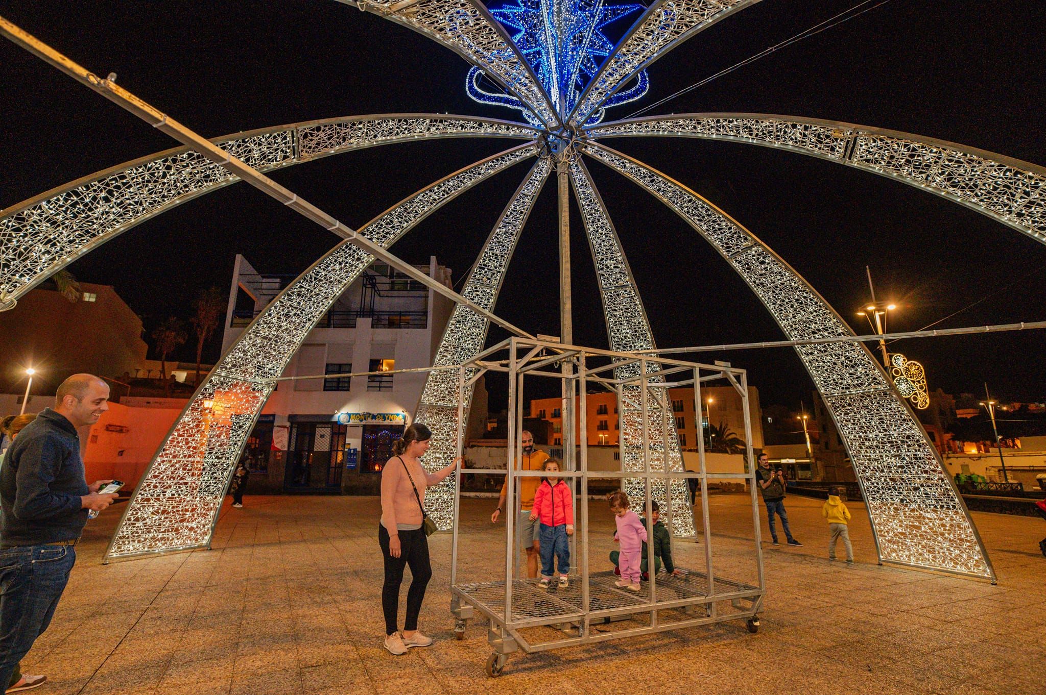 Encendido de luces de Navidad en Arrecife Encendido de luces de Navidad en Arrecife