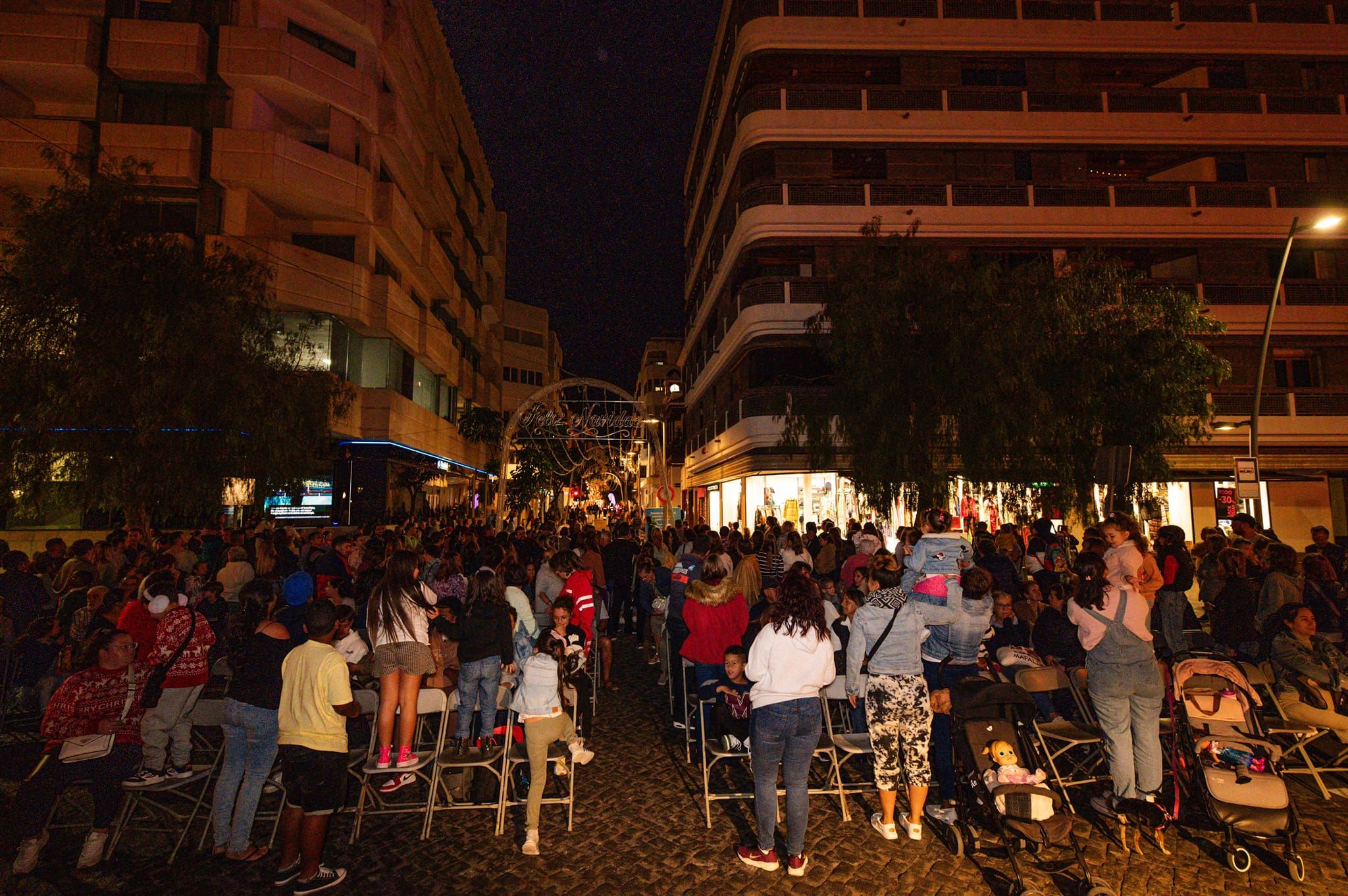 Encendido de luces de Navidad en Arrecife Encendido de luces de Navidad en Arrecife