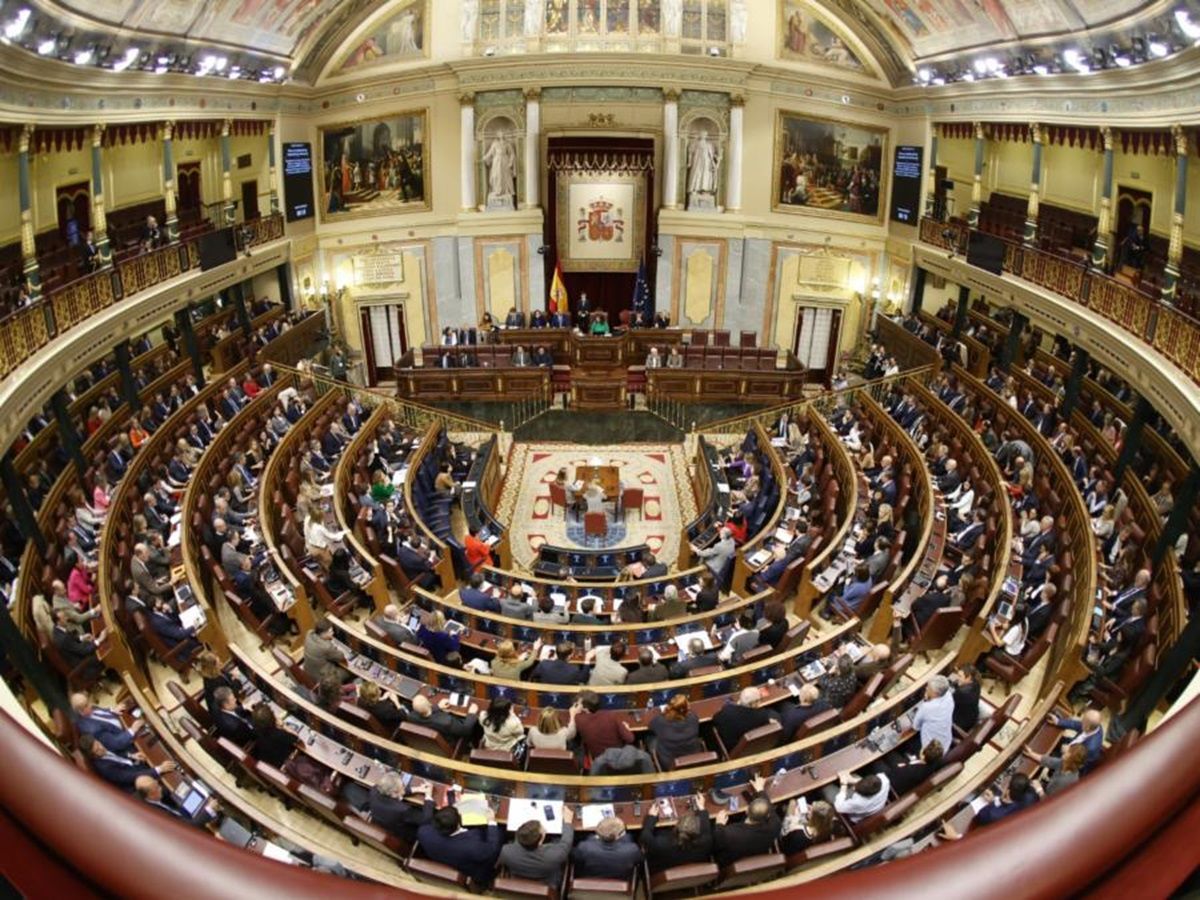 El Congreso de los diputados en pleno en una imagen de archivo.