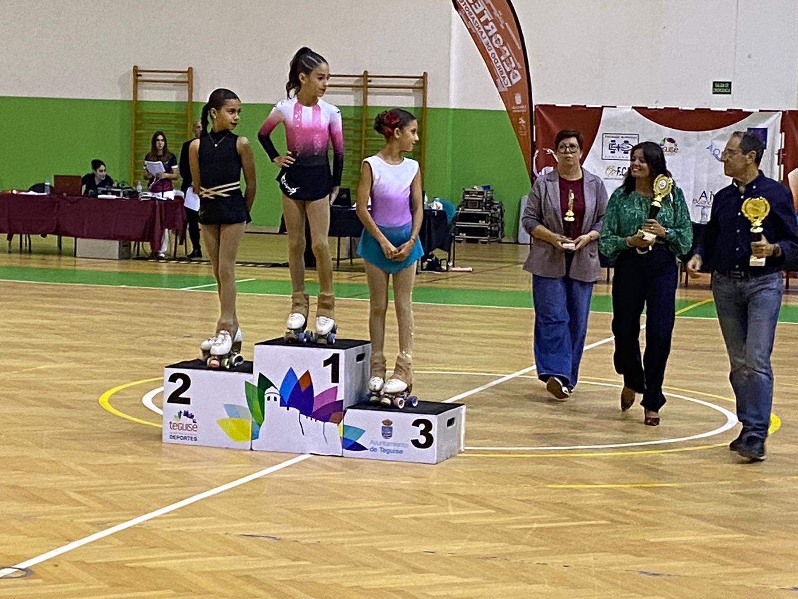 La 'I Copa Federación Canaria de Patinaje Artístico' en Teguise 