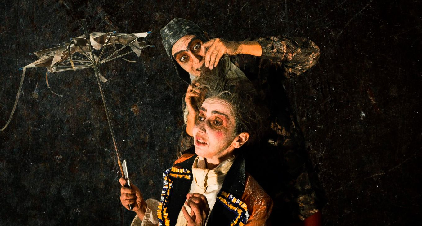 The theatrical show 'The Mud We Were' in an archive image. Photo: Cabildo de Lanzarote.