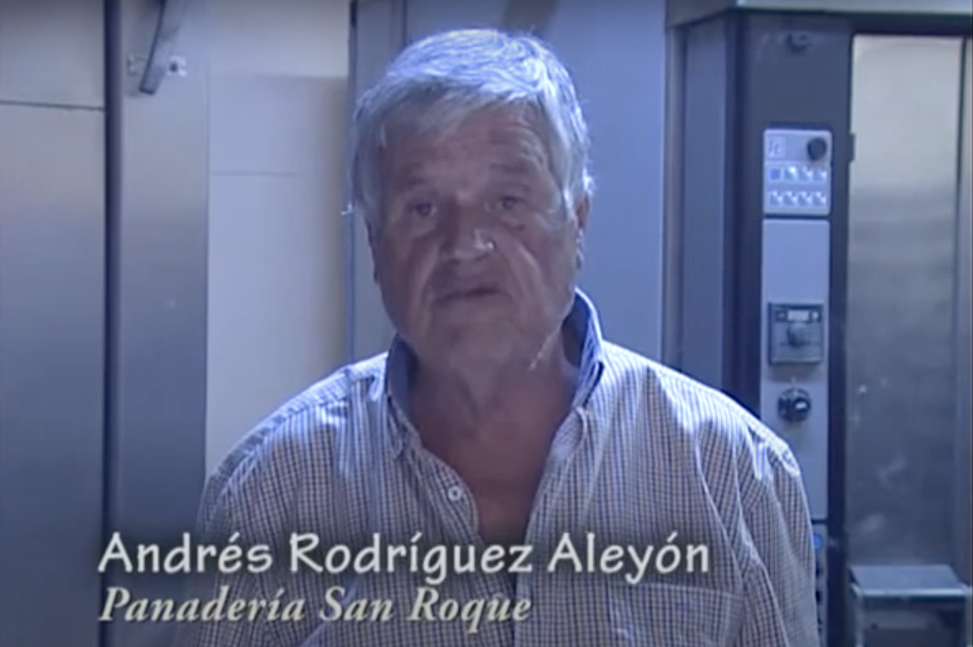 Andrés Rodríguez Alayón, fundador de la Panadería San Roque de Tinajo. Foto: Ayuntamiento de Tinajo.
