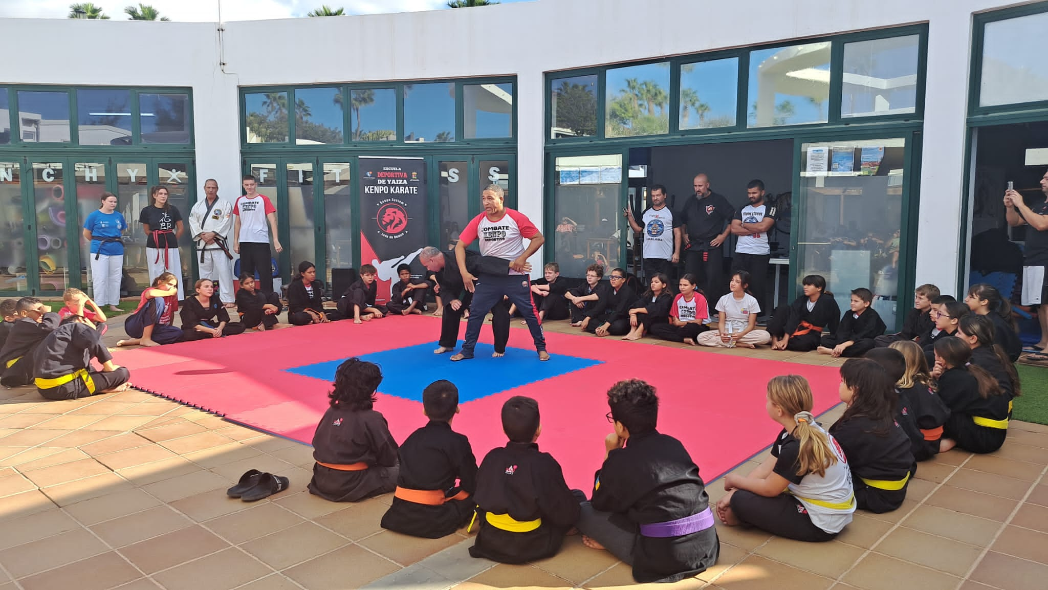 Celebración de la muestra de Kenpo en Lanzarote