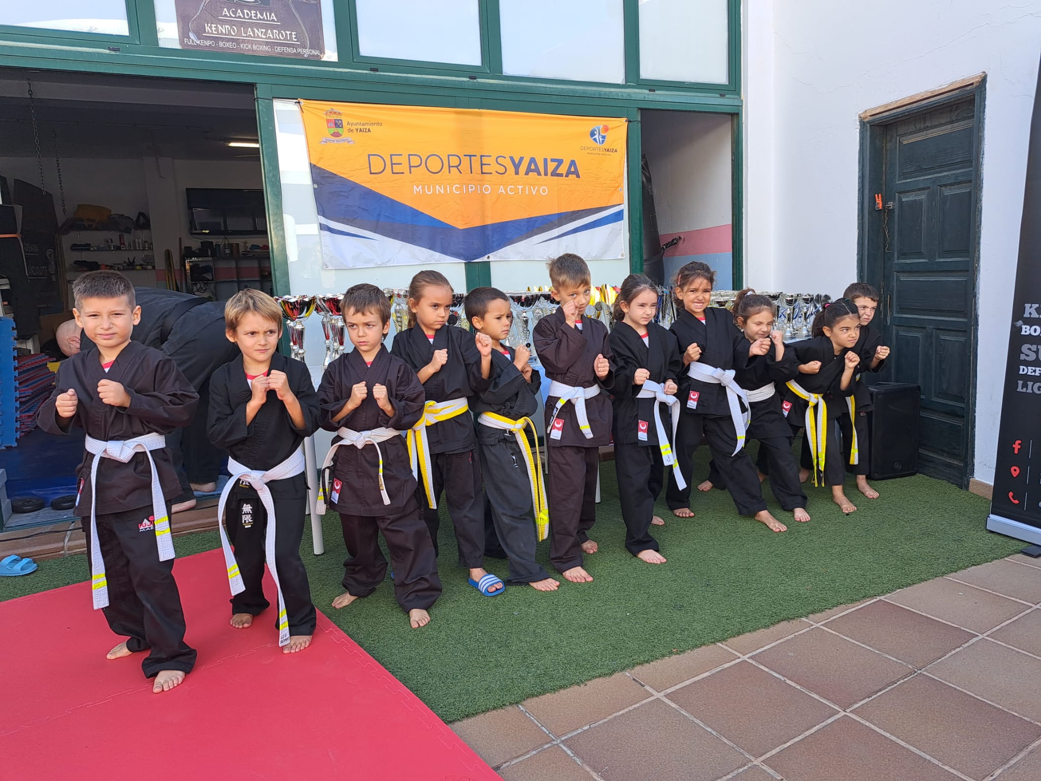 Celebración de la muestra de Kenpo en Lanzarote Celebración de la muestra de Kenpo en Lanzarote