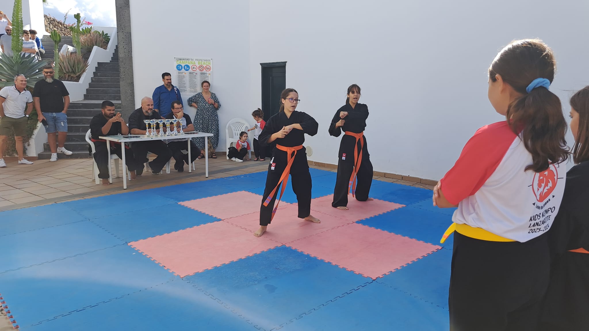 Celebración de la muestra de Kenpo en Lanzarote Celebración de la muestra de Kenpo en Lanzarote