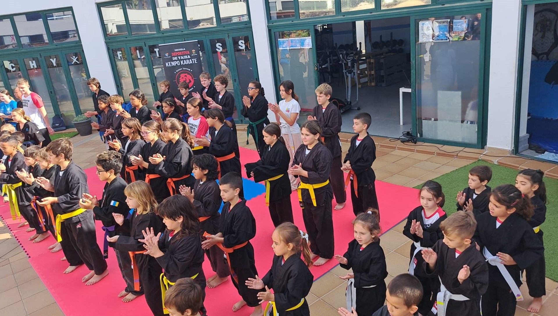 Celebración de la muestra de Kenpo en Lanzarote Celebración de la muestra de Kenpo en Lanzarote