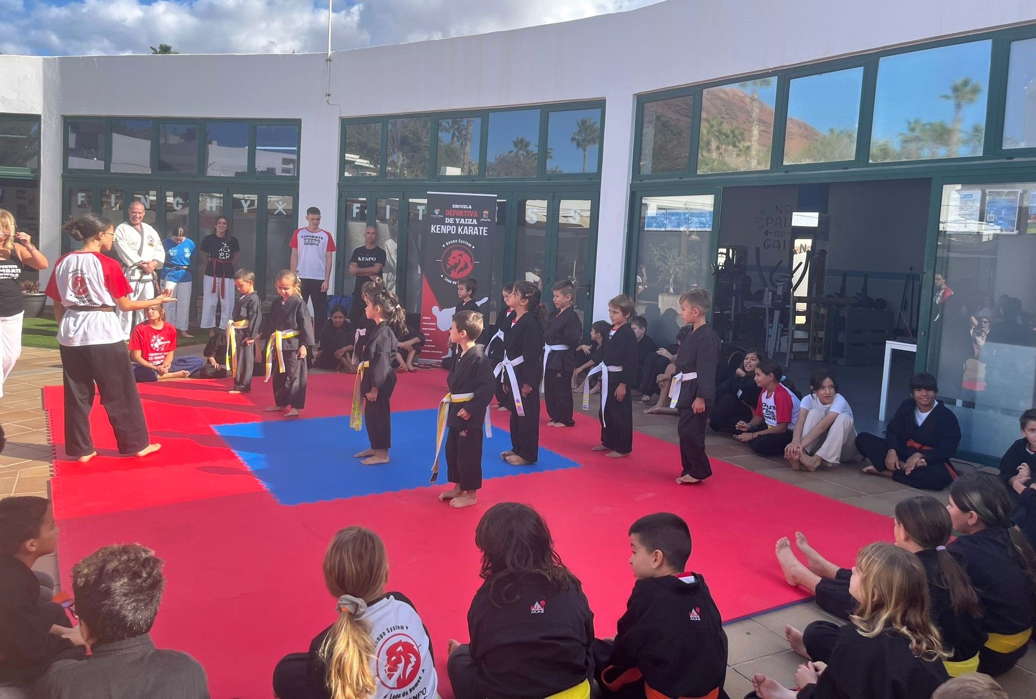 Celebración de la muestra de Kenpo en Lanzarote Celebración de la muestra de Kenpo en Lanzarote
