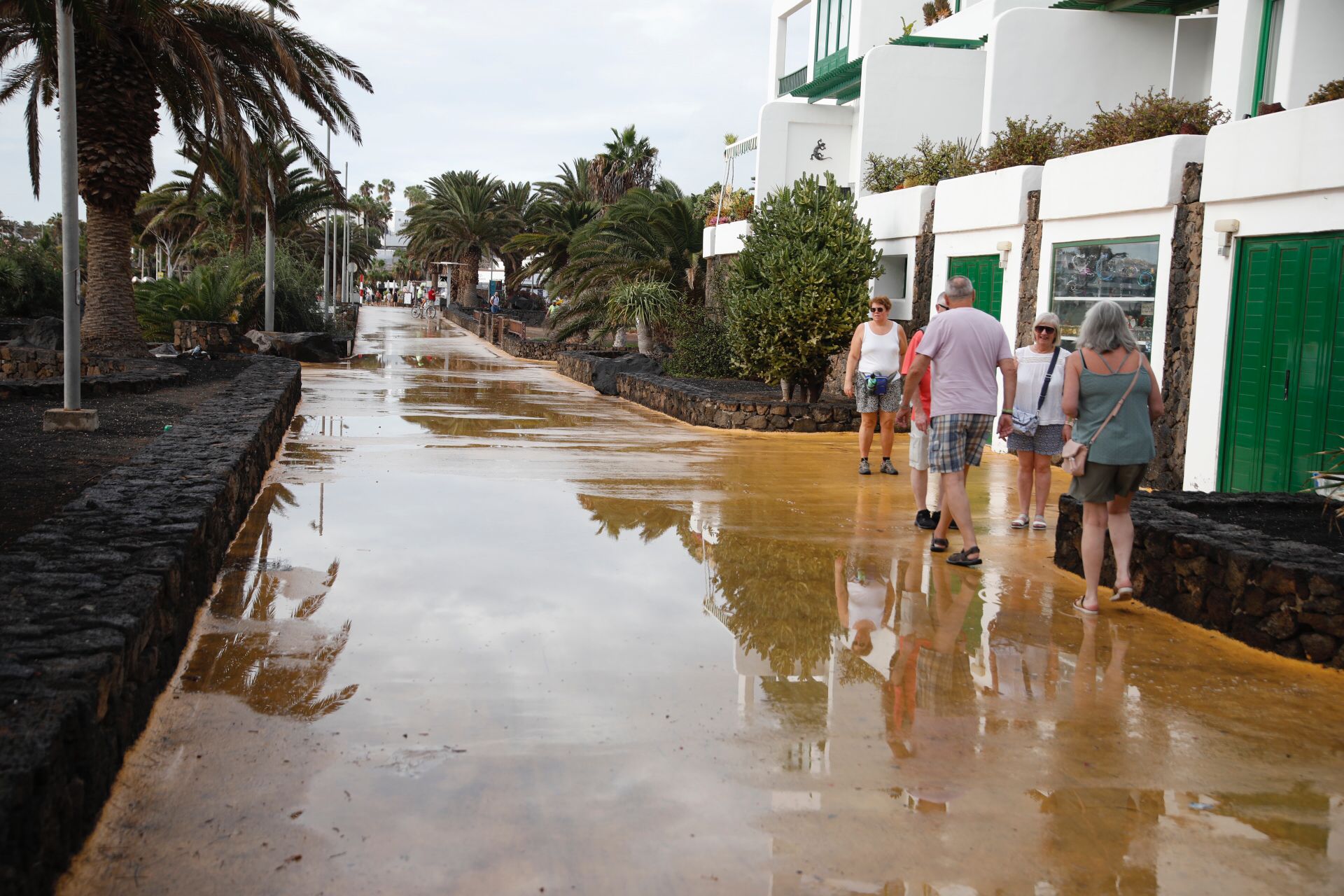 Las primeras lluvias del otoño en Lanzarote. Foto: José Luis Carrasco.