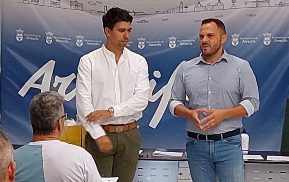 Yonathan de León y Maciot Cabrera