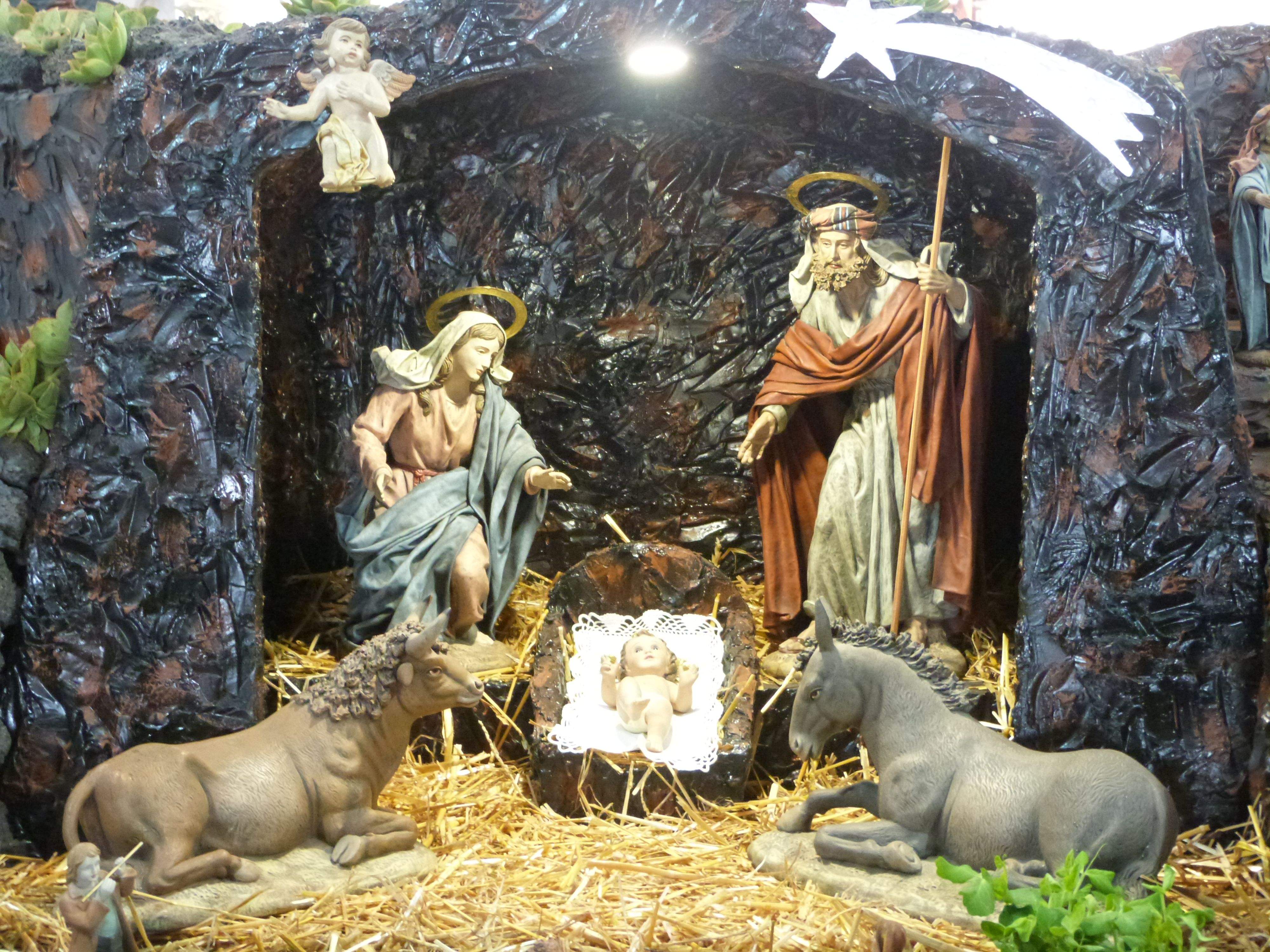 Inauguración del Belén de la iglesia de La Candelaria, 2023