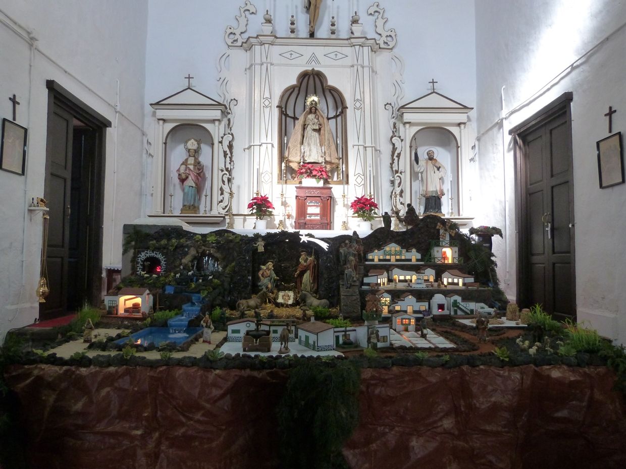 Portal de Belén de la iglesia La Candelaria