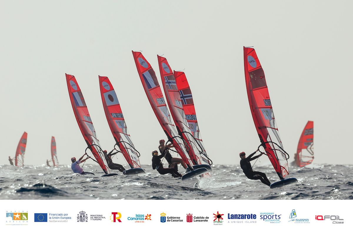 Primera jornada de los 'Lanzarote iQFOiL Games'