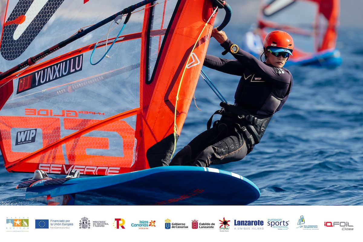 Primera jornada de los 'Lanzarote iQFOiL Games'