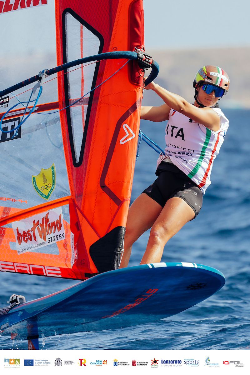 Primera jornada de los 'Lanzarote iQFOiL Games'
