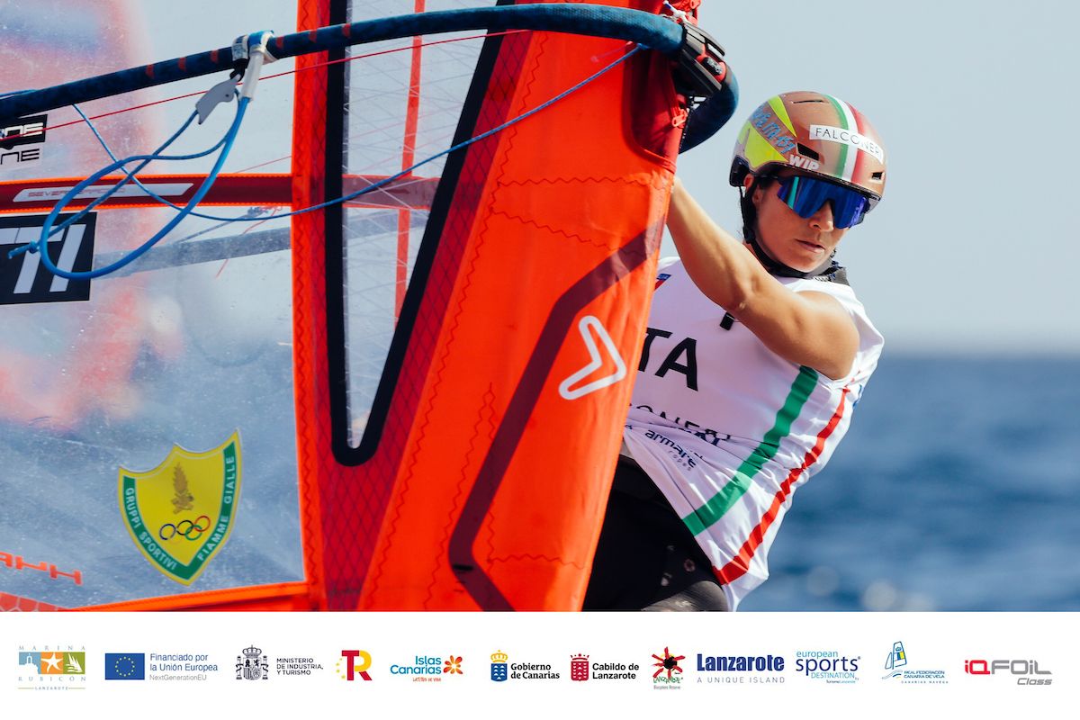 Primera jornada de los 'Lanzarote iQFOiL Games'