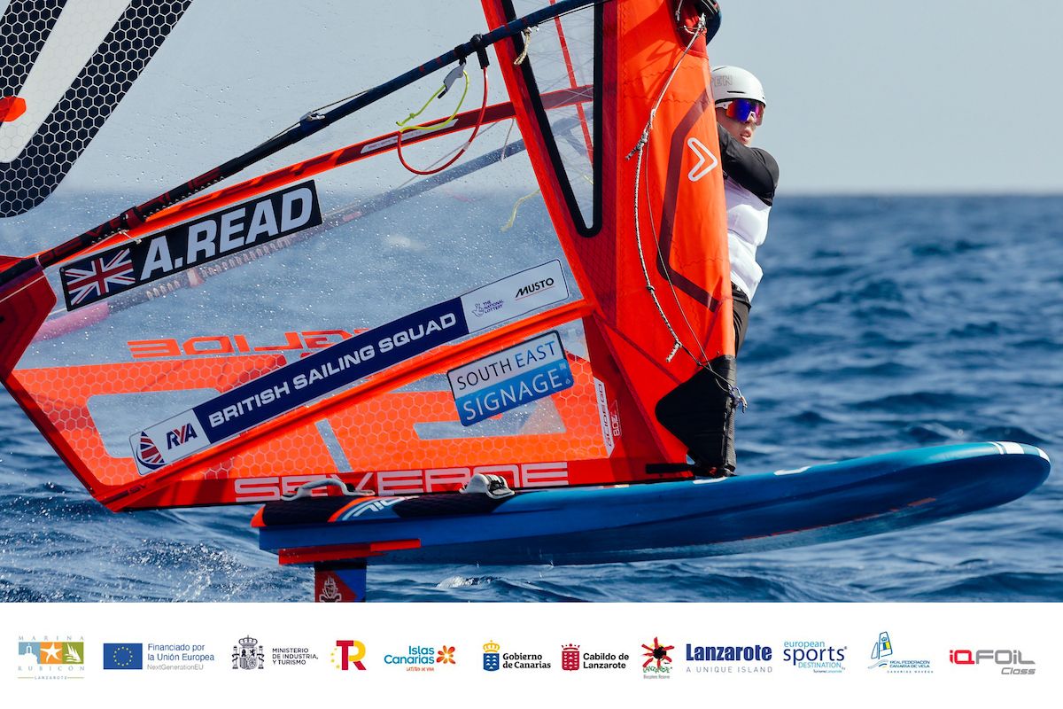 Primera jornada de los 'Lanzarote iQFOiL Games'