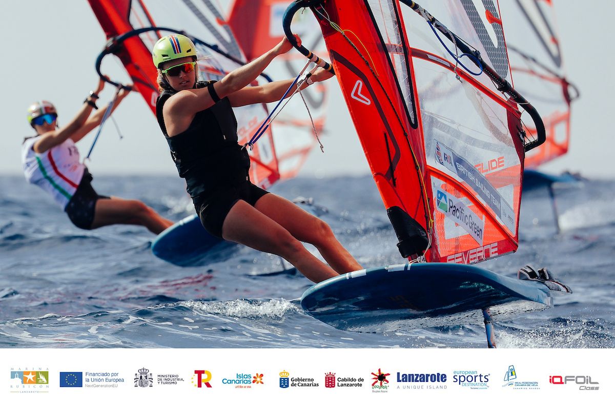 Primera jornada de los 'Lanzarote iQFOiL Games'