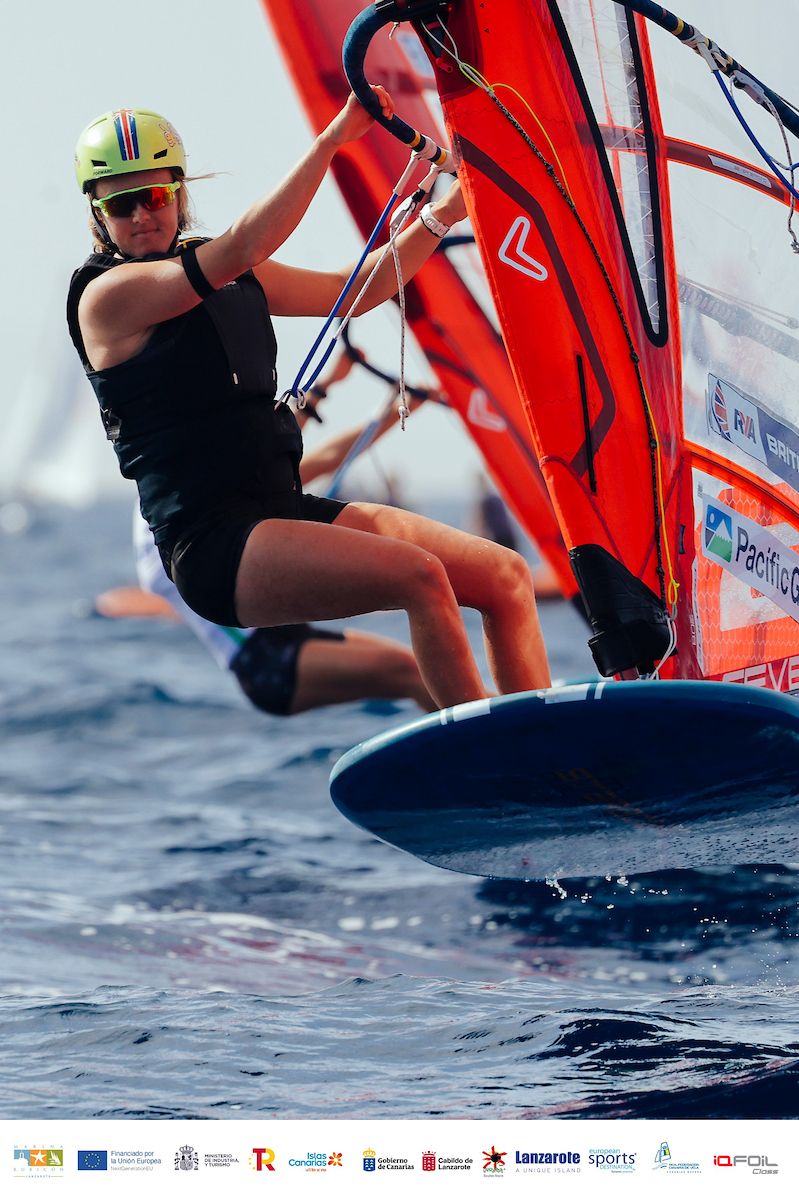 Primera jornada de los 'Lanzarote iQFOiL Games'