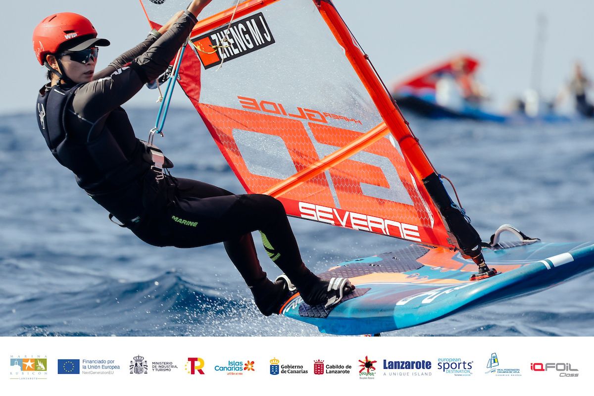 Primera jornada de los 'Lanzarote iQFOiL Games'