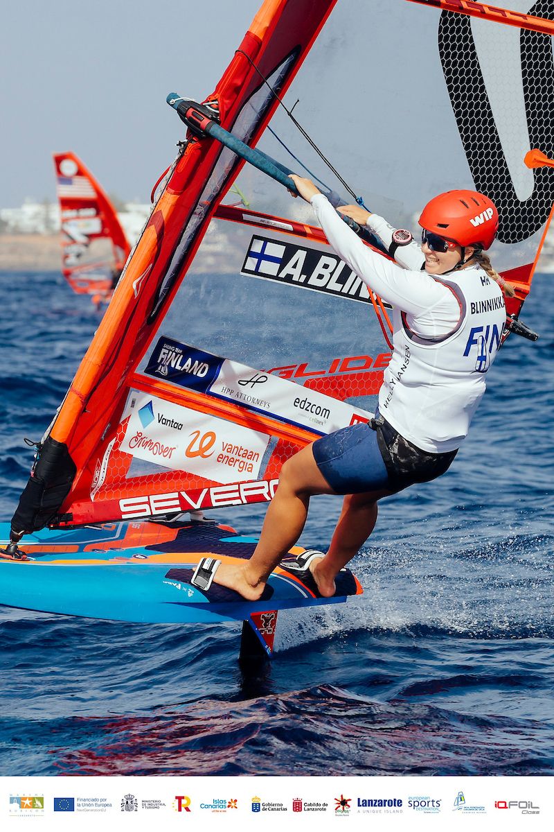 Primera jornada de los 'Lanzarote iQFOiL Games'