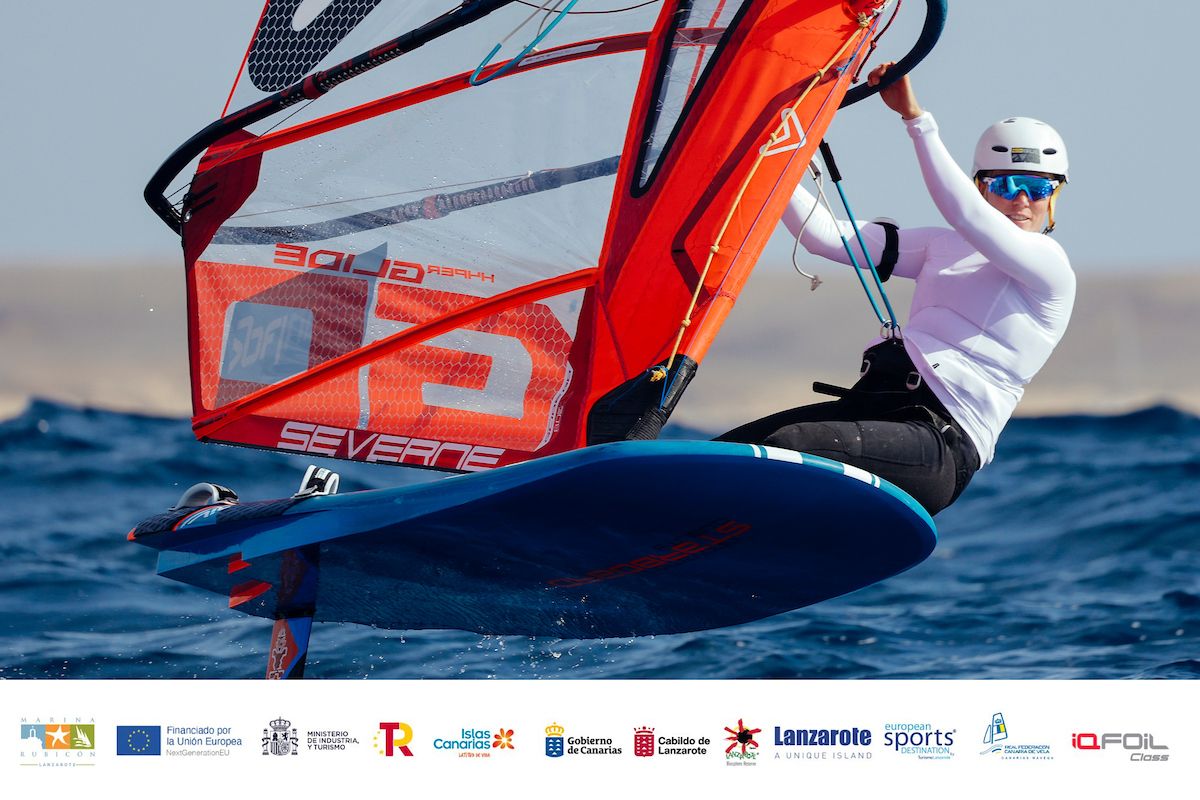 Primera jornada de los 'Lanzarote iQFOiL Games'