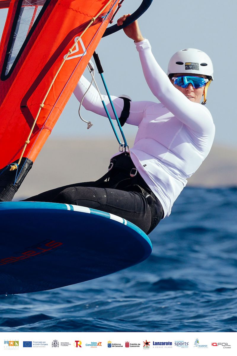Primera jornada de los 'Lanzarote iQFOiL Games'
