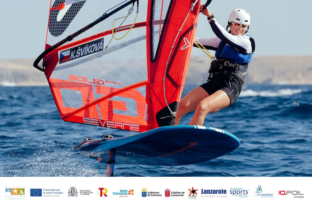 Primera jornada de los 'Lanzarote iQFOiL Games'