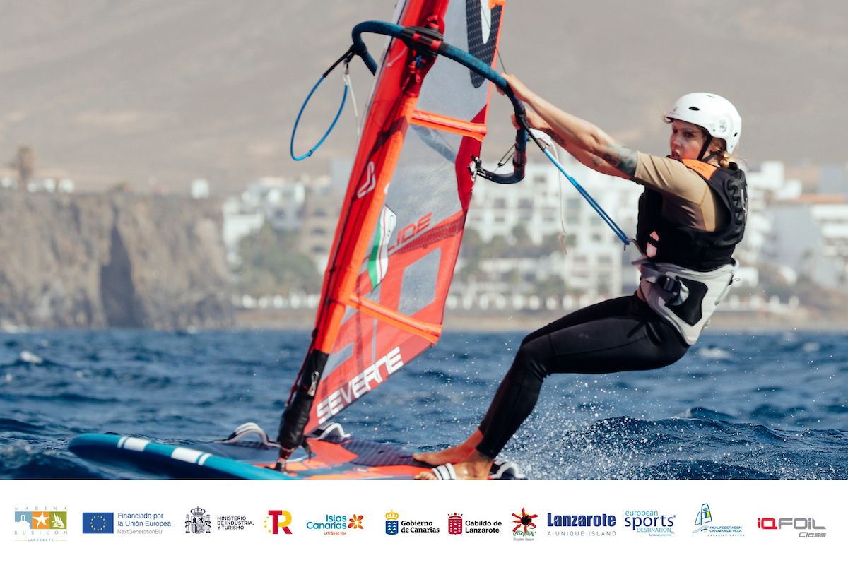 Primera jornada de los 'Lanzarote iQFOiL Games'