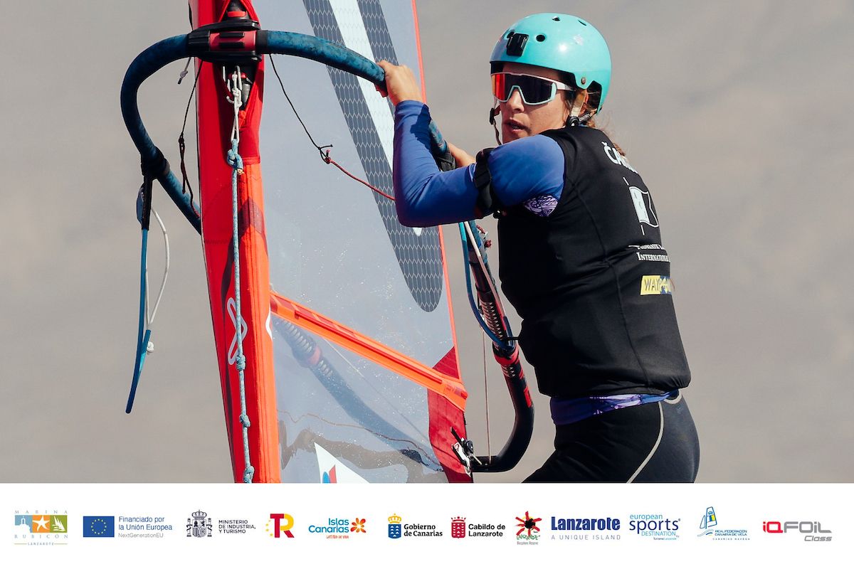 Primera jornada de los 'Lanzarote iQFOiL Games'