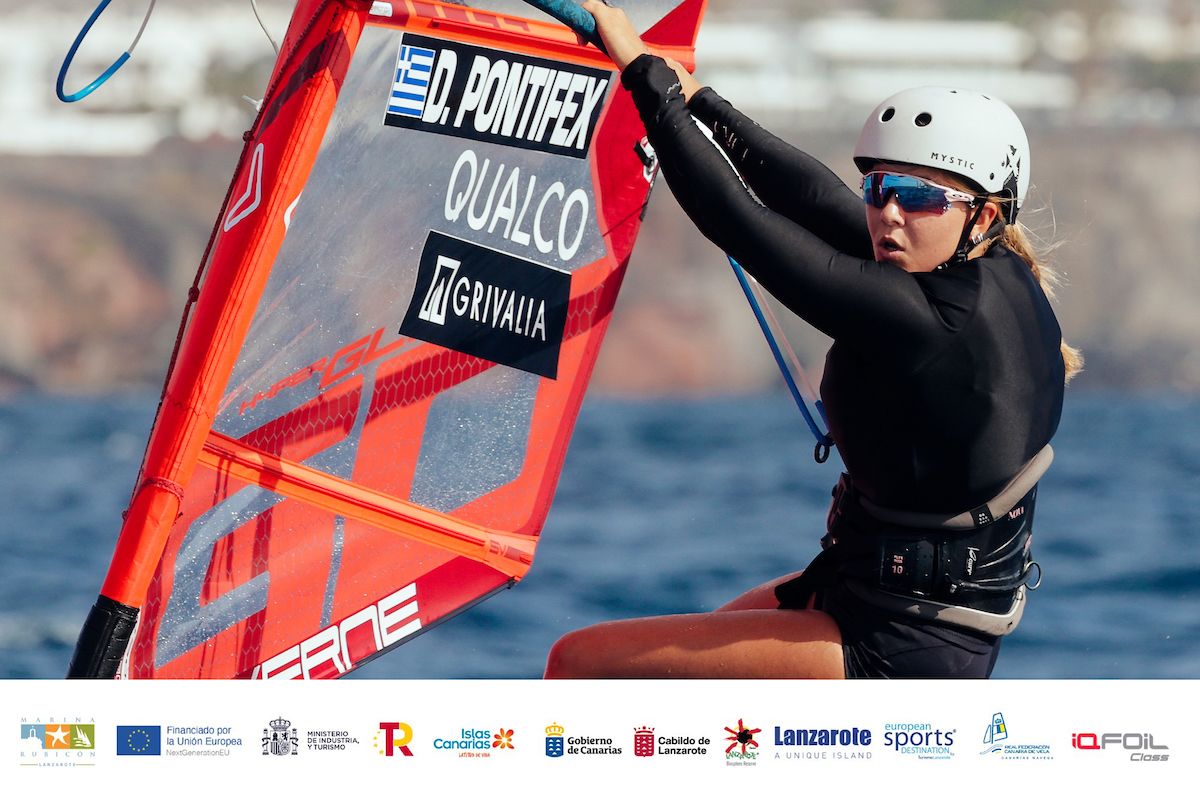 Primera jornada de los 'Lanzarote iQFOiL Games'